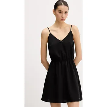 Dámské šaty Šaty Tommy Jeans DW0DW20613 černá 99X, vel. S