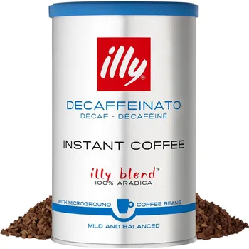 Káva illy Decaffeinato instantní 95 g