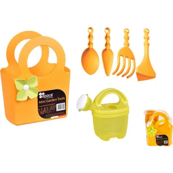 Hračka na písek Set nářadí dětský oranžový