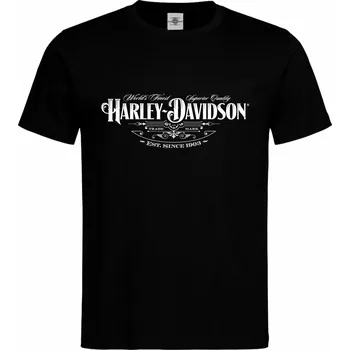 Pánské tričko Tričko Harley-Davidson est. since 1903 Druh: Pánské, Barva: Černá, Velikost: L