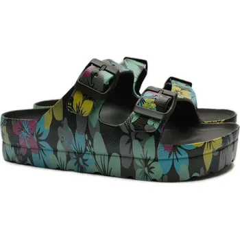 Chlapecká obuv BF Pantofle BY2133003 pěnové černé květované Velikost: 39