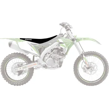 Moto sedlo BLACKBIRD potah sedla KAWASAKI KXF 250 13-20, KXF 450 12-18 zebra 2023 (BLACKBIRD potah sedla KAWASAKI KXF 250 13-20, KXF 450 12-18 zebra 2023)