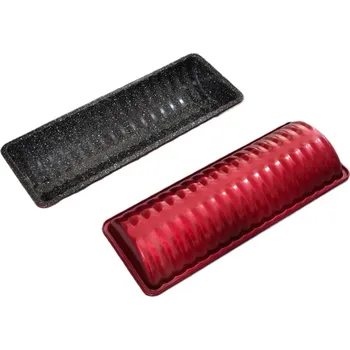 Plech na pečení PERFECT HOME Forma srnčí hřbet 31,5cm nepřilnavá METAL RED