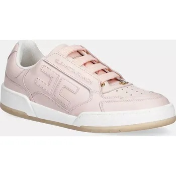 Dámské tenisky Kožené sneakers boty Elisabetta Franchi růžová barva, SA48G51E2 SA48G51E2.AR6 03X, EUR 36
