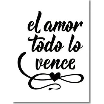 Obraz Motivační obraz se španělským citátem na plátně | Moderní dekorace, Umělecký tisk - 7PH4313 , A5 15x21 cm Bez rámu
