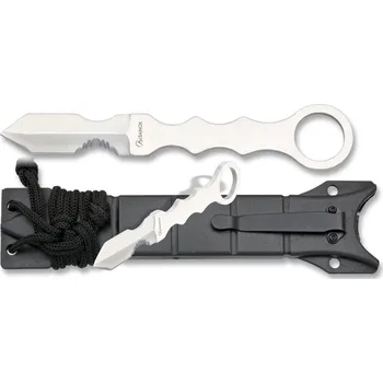 Bojový nůž Nůž vrhací Albainox Thrower ABS - stříbrný-černý