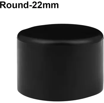 Podložka pod nábytek 4 ks Silikonové krytky na nábytkové nožky proti skluzu | ochrana podlahy, krytky na židle - Kulatý - 22 mm