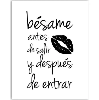 Obraz Motivační obraz se španělským citátem na plátně | Moderní dekorace, Umělecký tisk - 76Q73 , 30x40 cm Bez rámu