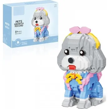 Hračka pro nejmenší iMex Toys Stavebnice Pejsek 935 ks