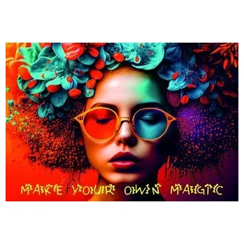 Set školních potřeb Mata mała dwustronna z nadrukiem color mind