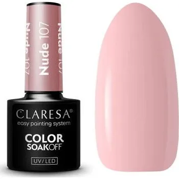 Kosmetika Gél lak CLARESA® Nude 107 5ml