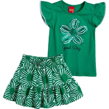 Dívčí tričko Dívčí souprava KYLY GOOD DAY zelená Velikost: 104