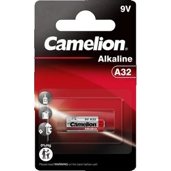 Článková baterie Camelion 1ks baterie V32A = LR32A = A32 blistr = 32A tvar váleček 9V (Alkaline 1ks) 11050132