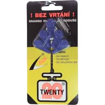 Věšák Háček TWENTY UNI.U3 Mo blistr DI1005