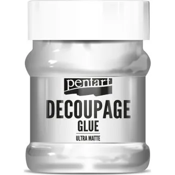 Kancelářské lepidlo Pentart Lepidlo a lak na Decoupage PENTART 230 ml ULTRA MAT