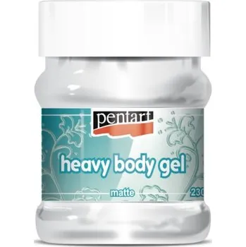 Výtvarná barva Pentart Heavy body gel matný PENTART 230 ml