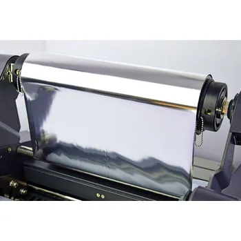 Laminovací fólie INTEC tonerová efektová fólie na roli 320 mm x 300 m metalická stříbrná 3"