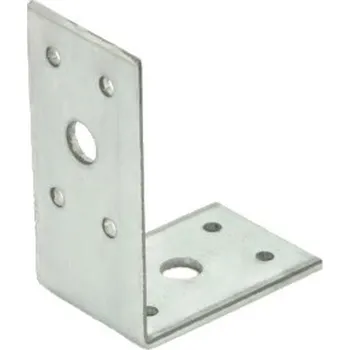 Tesařské kování Úhel nepravidelný 120 x 60 x 40 mm Zn