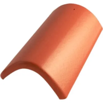 Střešní krytina Hřebenáč BETONPRES Exclusiv – červenohnědá