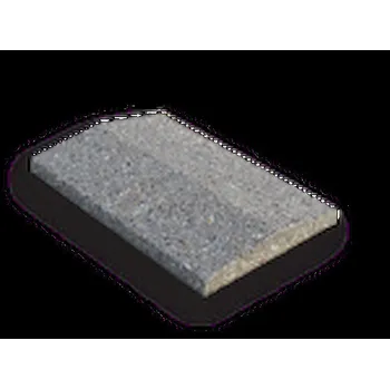 Příslušenství pro plot Stříška plotová SALON G štípaná žlutá – 270 × 390 mm