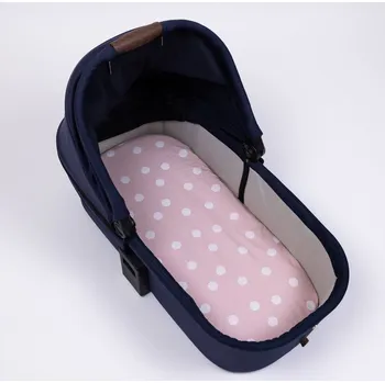 Tulimese Prostěradlo do kočárku růžová klubíčka