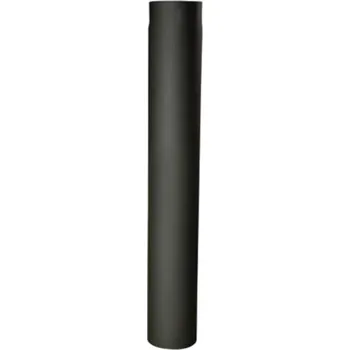 Kouřovod Roura kouřová černá – 120 mm/1000