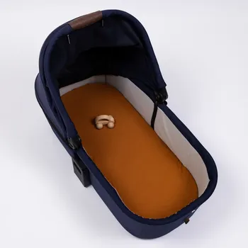 Prostěradlo Tulimese Prostěradlo do kočárku mušelínové skořicové