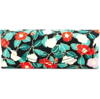 Pouzdro na brýle Japonské dámské pouzdro na brýle Green Flower I