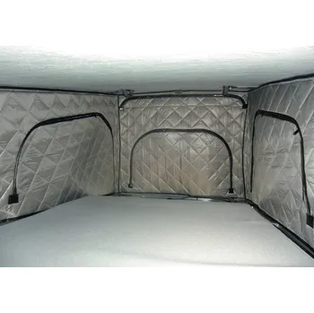 Příslušenství ke karavanu Stanová vlnovcová izolační stříška na spaní VW T6 Easyfit LR extra vysoká, vpředu vysoká
