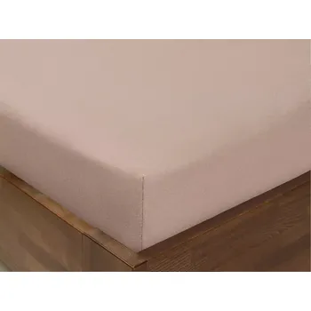 Prostěradlo Dětské jersey napínací prostěradlo - Hnědošedé - do postýlky 70x140