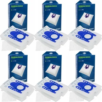 Sáček do vysavače Worwo Sáčky do vysavače BOSCH SIEMENS TYP G H GL-30 SBMB01K 24 sáčků + 6 sací filtry