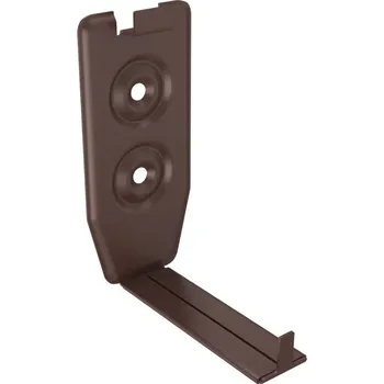 Konzole Zambelli připevňovacího háku pro čelní montáž Robust – tmavě hnědá