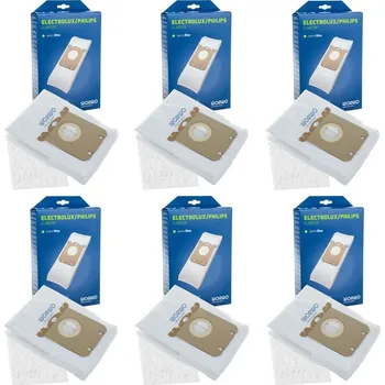Sáček do vysavače Worwo Sáčky do vysavače ELECTROLUX PHILIPS E201B FC8022 24 sáčků + 6 sací filtry