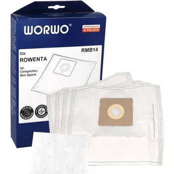 Sáček do vysavače Worwo Rowenta Mini Space RO 1855 4ks
