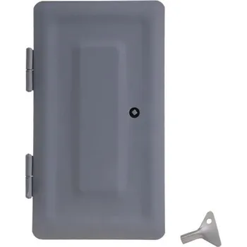 Komínová dvířka Dvířka komínová lakovaná – 200 × 355 mm šedá