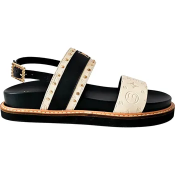 Dámské sandále Černé sandály Laura Biagiotti GL Calf Ivory Velikost: 37