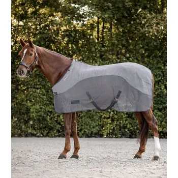 Vybavení pro koně Fleece/síťovaná deka Waldhausen Comfort, šedá Barva: Světle šedá, Délka: 145