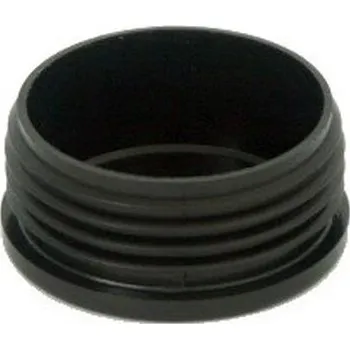 Plotový sloupek Zátka kruhová 35 mm černá