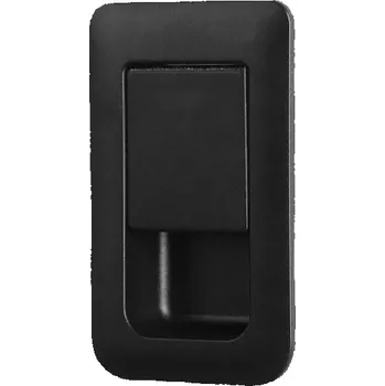 Příslušenství ke karavanu Zámek dveří 36x59mm černý pro tloušťku dveří 12-18mm SB