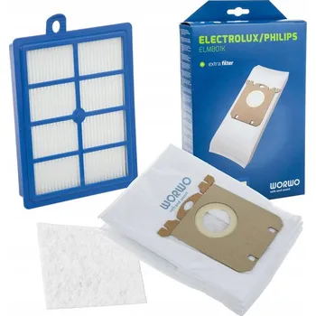 Sáček do vysavače Worwo Sáčky filtr hepa pro Electrolux ULTRA ONE E206B 5ks