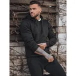 Dstreet Pohodlná pánská tepláková souprava černá