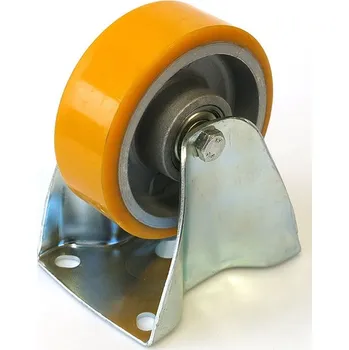 Pojezdové kolečko Kolečko pevné 100 mm Al 200 kg 433ALU-G100-38-D