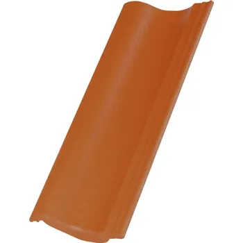 Střešní krytina Taška půlená BRAMAC Max Protector plus -cihlově červená