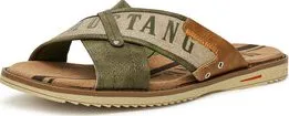Pánské pantofle Nazouváky Mustang 4152-705 Khaki 44