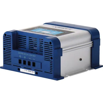 Příslušenství ke karavanu Nabíječka 10A 12V 2 výstupy 7-stupňový přepínač režimu Carbest