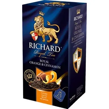 Čaj RICHARD Royal Orange & Cinnamon, 25 sáčků