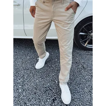 Pánské kalhoty Dstreet Pánské kalhoty Urban béžové