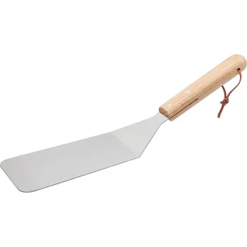 Grilovací nářadí Obracač Strend Pro Grill, na grilovanie a opekanie, s drevenou rúčkou, nerez, 34cm