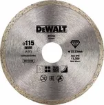 Kotouč diamantový řezný 115 mm celoobvodový DT3703 DeWALT