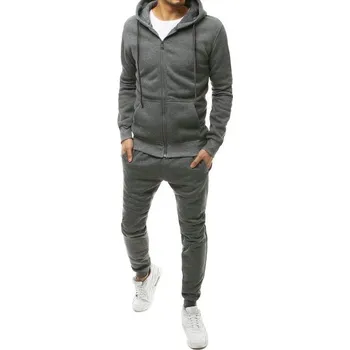 Buďchlap Jednoduchá tmavě šedá tepláková souprava